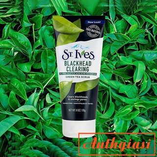 Sữa rửa mặt Tẩy da chết ST. Ives Trà Xanh Green Tea Scrub 170g