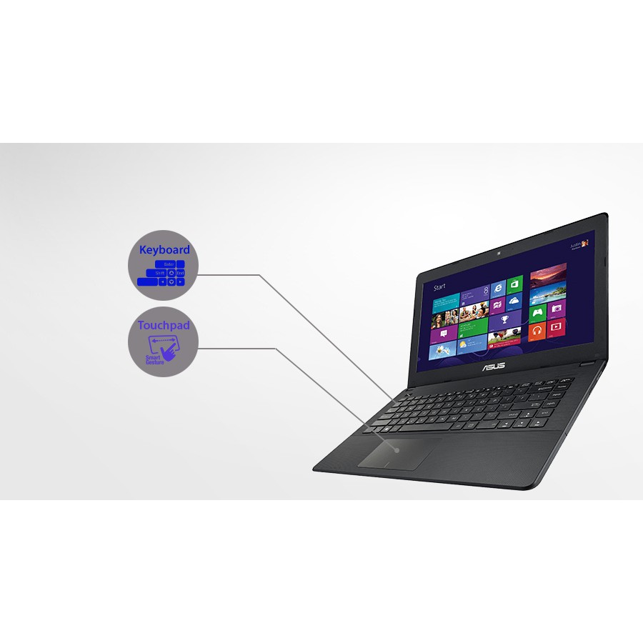 Laptop Asus F451/ CPU I3-3217U/Bộ nhớ RAM 2Gb/Ổ cứng HDD 500Gb/ Màn hình 14 inch | BigBuy360 - bigbuy360.vn