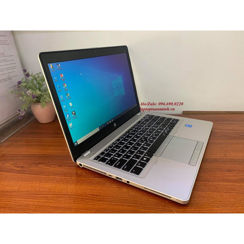 Laptop cũ HP Folio 9480m SIÊU MỎNG - i5 4310U RAM 4GB SSD 120GB - màn hình 14 inch HD+ 1600x900