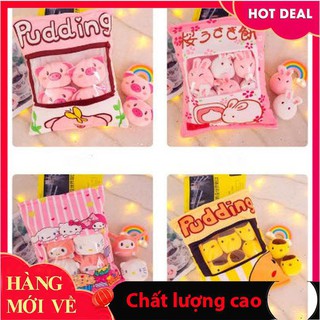 [Hỗ trợ giá] Thú nhồi bông Gối gấu bông gối thỏ bông gối mochi bông size to 8 gấu nhỏ gấu bông dễ thương UVQDLW _Đảm b