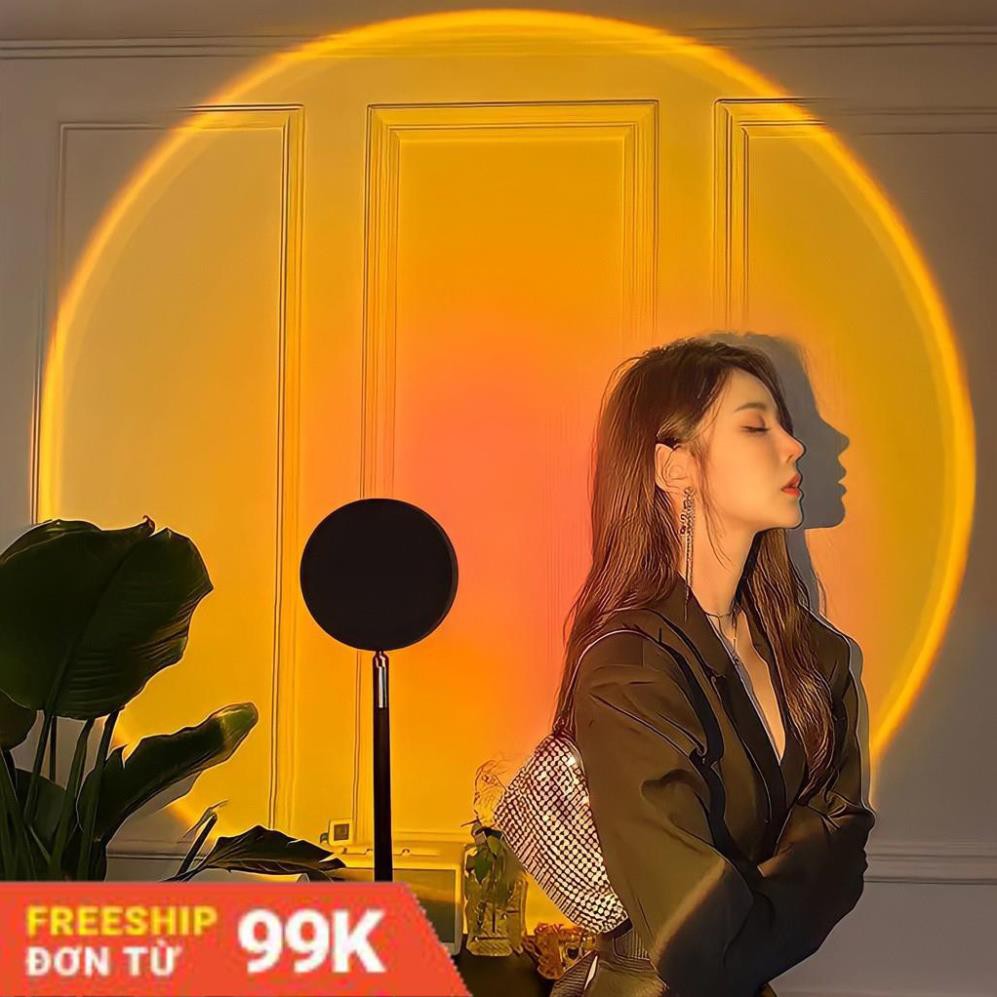 Đèn Led Tiktok chụp ảnh sống ảo hiệu ứng màu hoàng hôn, cầu vồng