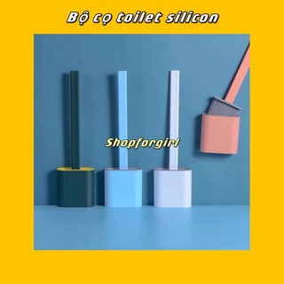 Bộ cọ toilet silicon -shopforgirl