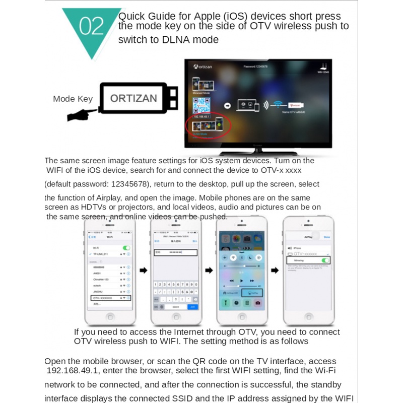 Thiết Bị Kết Nối Màn Hình Wifi Hdmi TV 1080p M2 M4 M9 Plus ĐT táo AnyCast ĐT táo