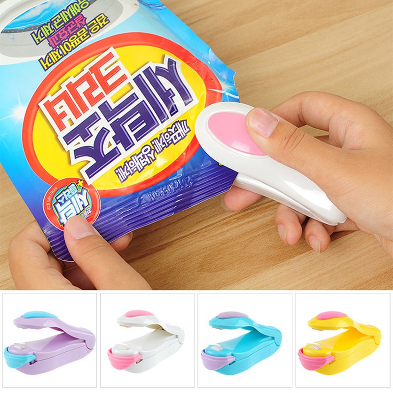 Máy hàn miệng túi mini HOUSEEKER dùng pin tiện lợi nhanh chóng