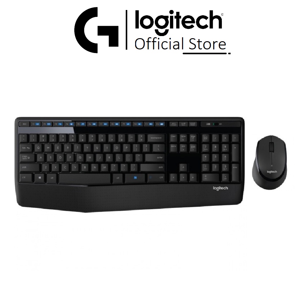 Bàn phím chuột Logitech MK345 không dây chống đổ tràn nước - Bảo hành 12 tháng