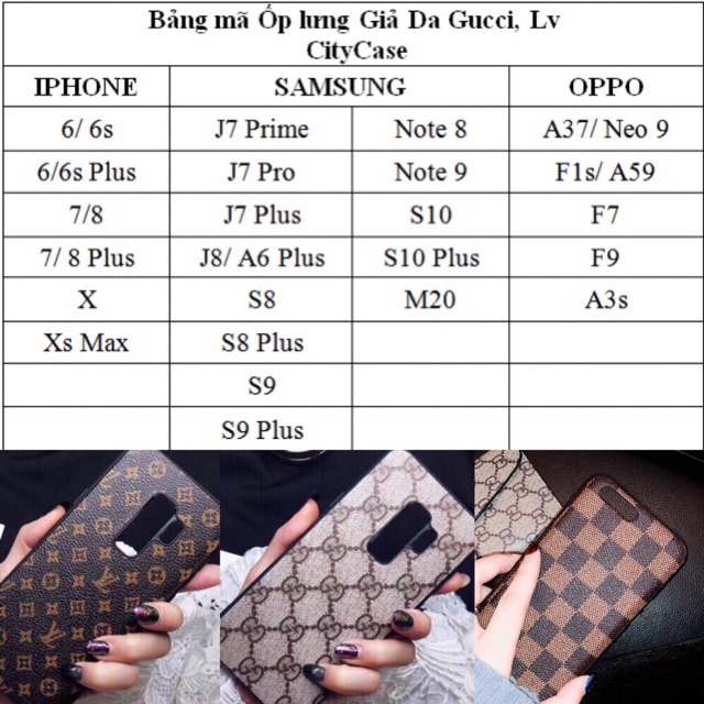 Ốp điện thoại da dẻo