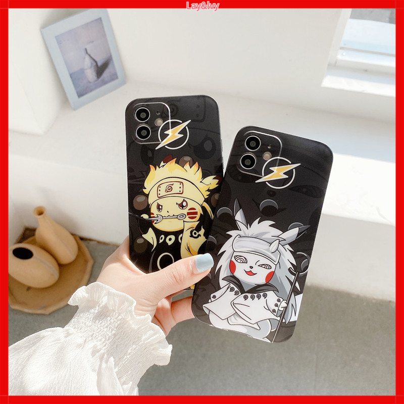 Ốp Lưng Silicone Họa Tiết Hoạt Hình Naruto Thời Trang Cho Iphone 7 / 8 7 / 8plus X / Xs / Xr / Xsmax 11 11 / 12pro 11 / 12promax 12 12mini