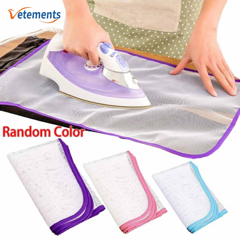 Tấm Lưới Ủi Bảo Vệ Quần Áo Chịu Nhiệt Độ Cao Màu Ngẫu Nhiên