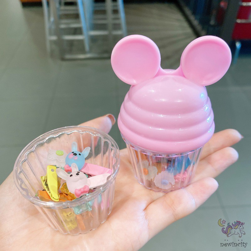 Phụ kiện kẹp tóc hình hoạt hình xinh xắn cho bé gái