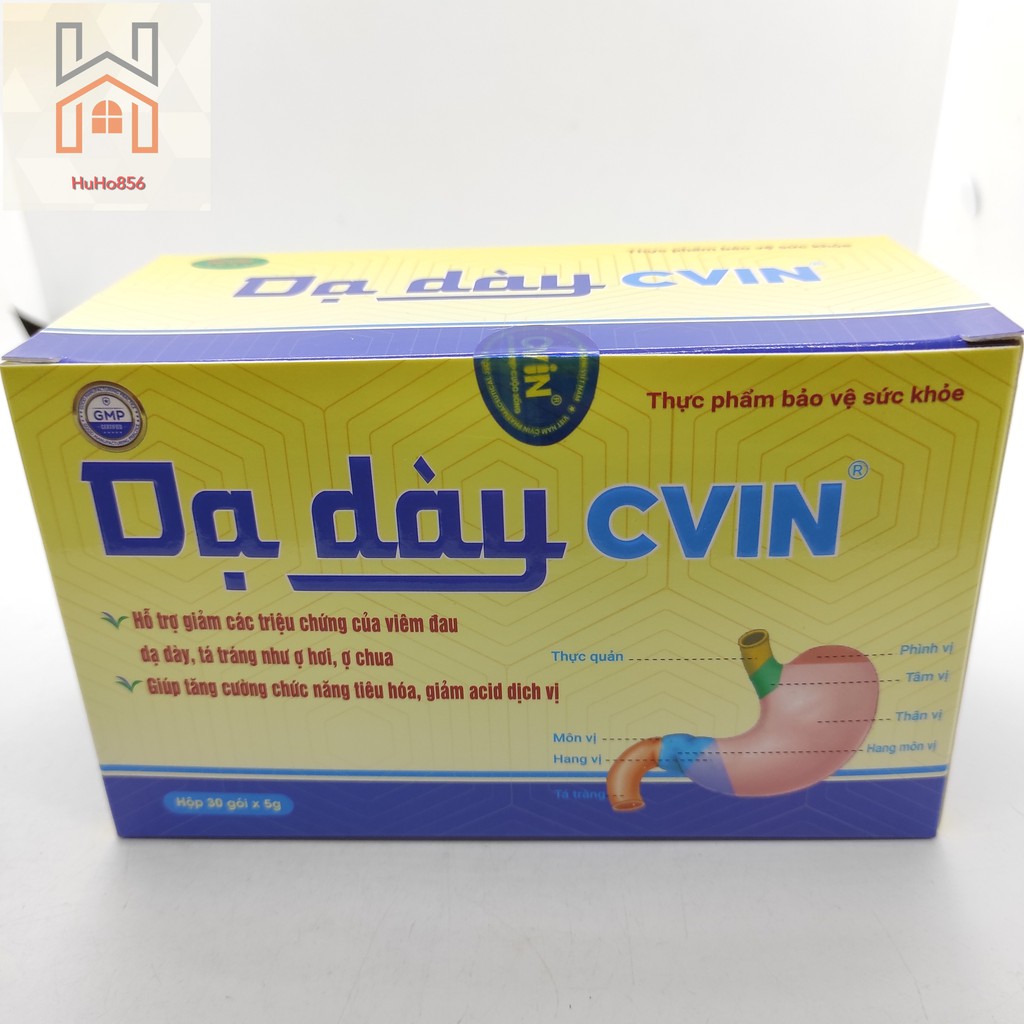 Dạ Dày CVIN - Hỗ Trợ Tăng Cường Chức Năng Tiêu Hóa, Giảm Acid Dịch Vị, Giảm Các Triệu Chứng Của Viêm Đau Dạ Dày Tá Tràng