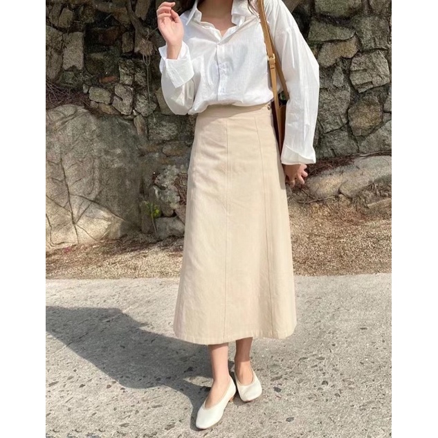 Chân váy dáng dài lưng chun chất xịn _ Cv701 ( Ảnh thật) | BigBuy360 - bigbuy360.vn