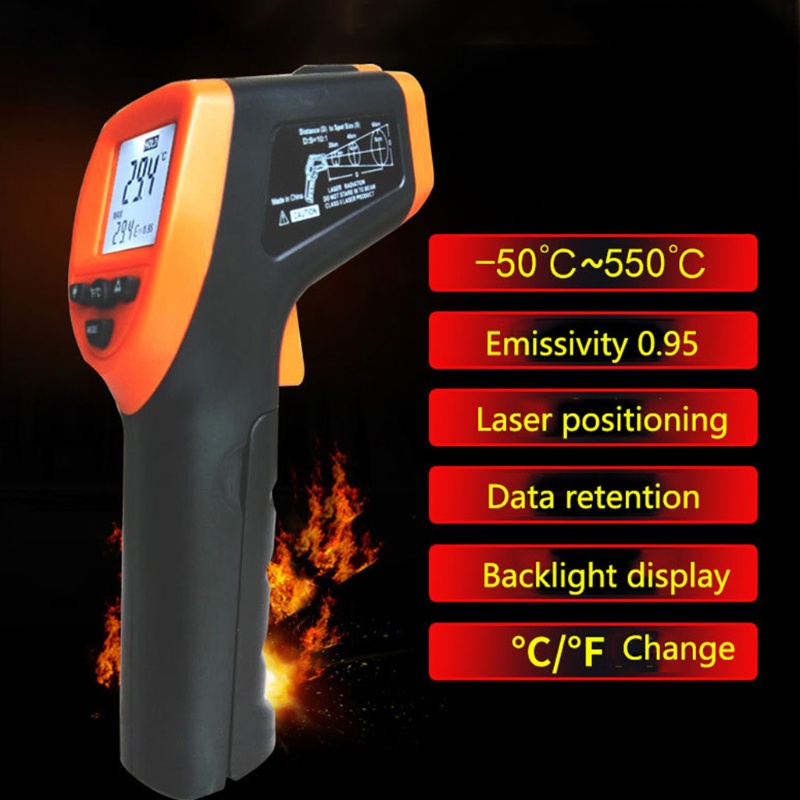 Nhiệt Kế Hồng Ngoại Kỹ Thuật Số Không Tiếp Xúc