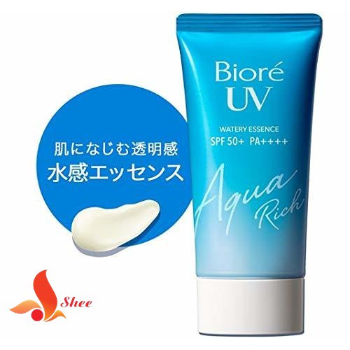 Kem chống nắng Biore UV Aqua Rich Watery Essence/Gel SPF 50+/ PA++++ Nhật Bản