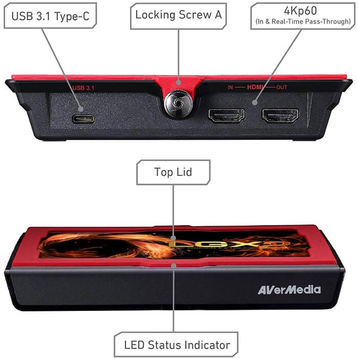 Thiết Bị Stream Avermedia Capture Stream GC551 Hàng Chính Hãng GC551