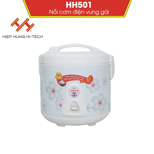 [Mã ELHADEV giảm 4% đơn 300K] Nồi Cơm Điện Hiệp Hưng 701 Dung Tích 1.8 Lít Phù Hợp 3-7 Người Ăn, Bảo Hành 12 Tháng