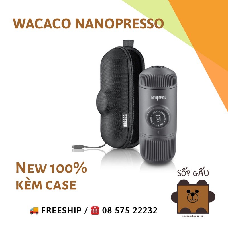 Wacaco Nanopresso - Bình pha cafe cầm tay