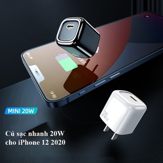 Củ sạc nhanh PD 20W cho iPhone 12,12 Pro Max chính hãng MCDODO