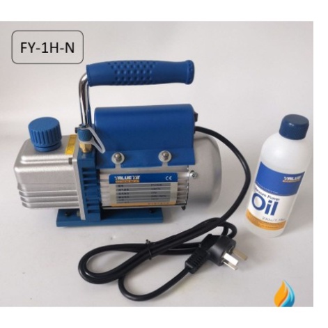 Máy hút chân không Value 130W 150W nén điều hòa bơm sửa máy lạnh xe hơi ô tô gia đình kèm bình dầu theo máy Mới