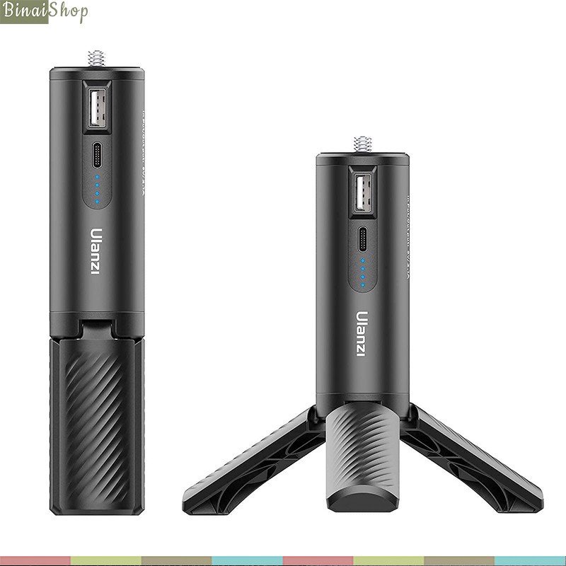 Ulanzi BG-4 / BG-3 - Tripod Tích Hợp Pin Sạc Dự Phòng Cho Điện Thoại, Gopro, Máy Ảnh DSLR