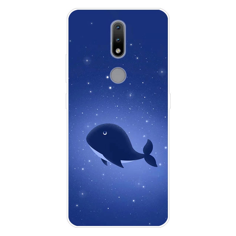 Ốp lưng TPU mềm in hình hoạt hình cho Nokia 2.4 Nokia2.4