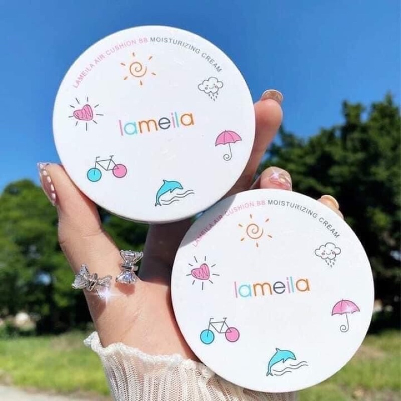 Phấn nước Ari Cushion Bb lameila chiếc ô xanh