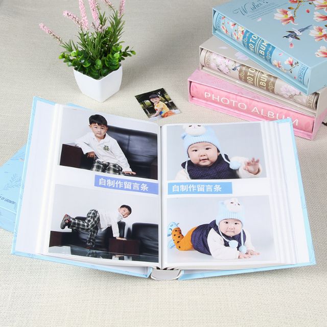 Album 200 ảnh 10x15 bìa hoa đẹp xuất sắc, hộp đựng sang trọng, sỉ từ 5 cuốn