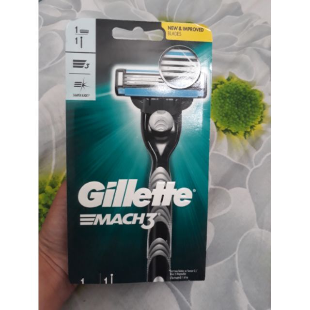 Cán cạo râu Gillette Mach 3 ( mẫu mới 2019)