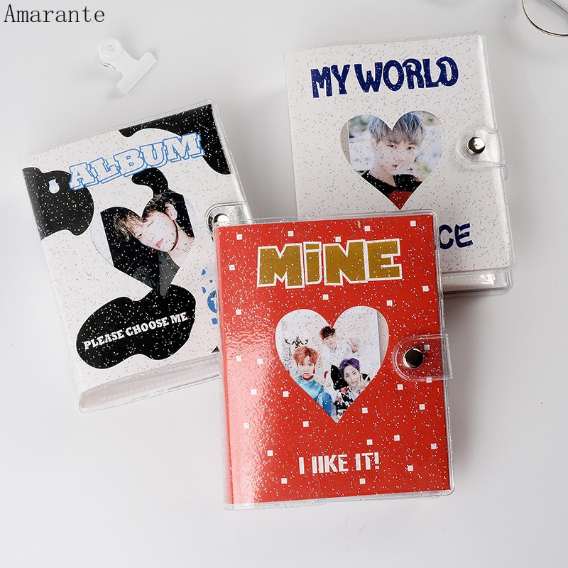 Album Ảnh 64 Ngăn KPOP AMA 3inch 7s 8 25 50s Giá Đỡ