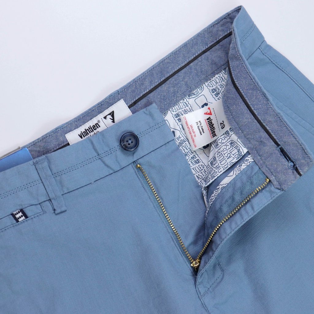Quần Short Nam Cotton Classic Vĩnh Tiến 345 - D301