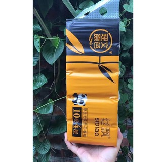 Giấy vệ sinh gấu trúc Sipiao 10 cuộn