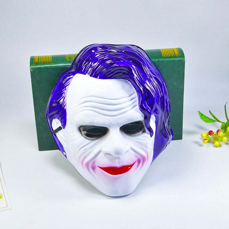 Mặt Nạ Joker - Mặt nạ chú hề - Mặt nạ choker hóa trang halloween (4 màu)