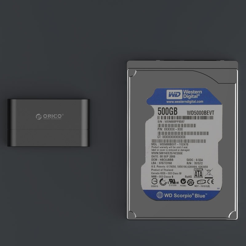Đầu đọc dữ liệu ổ cứng 2.5&quot; (HDD,SSD ) chuẩn Sata 3 Orico - 20UTS - Hàng Chính Hãng