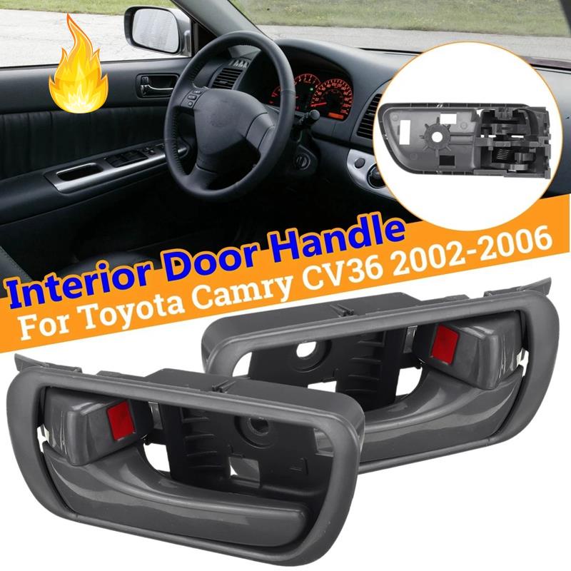 Set 2 Tay Nắm Cửa Trong Trái Phải Cho Toyota Camry CV36 2002-2006 69206-33030LH 69205-33040RH