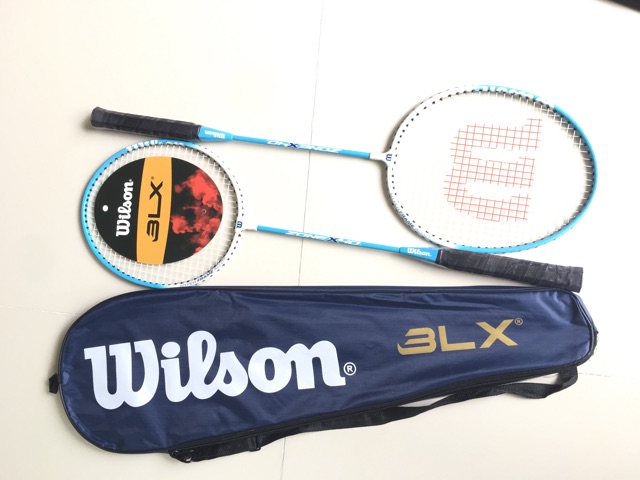 Set 2 cây vợt cầu lông cao cap Wilson  (được tặng kèm túi đựng vợt)