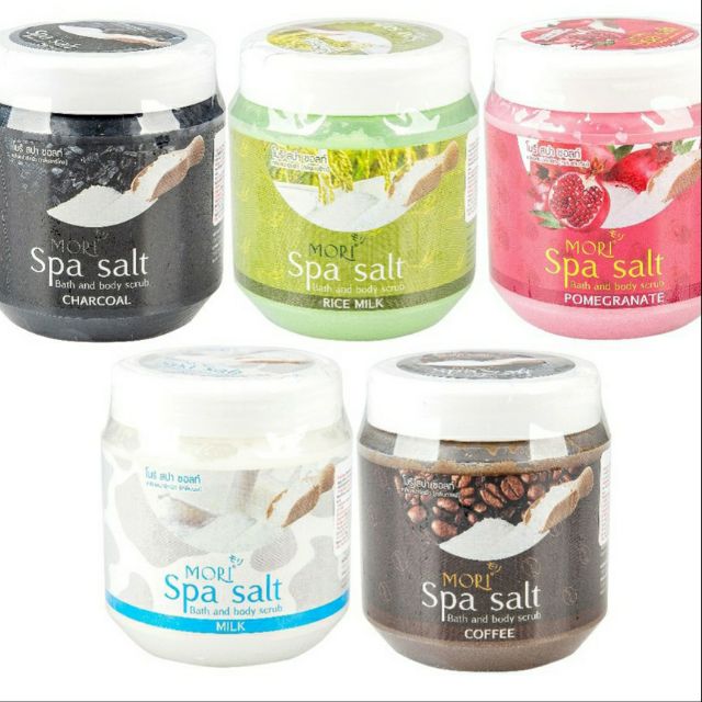 Muối Tắm Tẩy Tế Bào Chết Mori Spa Salt Bath & Body Scrub