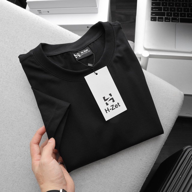 Áo trơn nam vải 100% cotton, vải mềm mịn mát