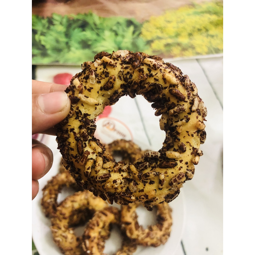 bánh vòng gạo lứt 1kg