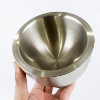 Bộ Cối, chày Inox SUS 304. Dung tích: 450-700ml. Đế chống trượt và nắp đậy cối