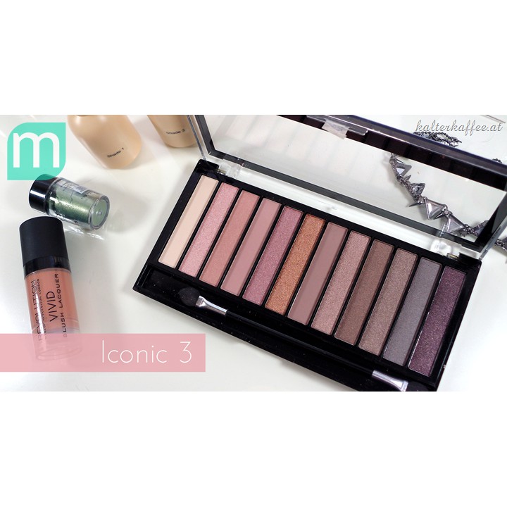 BẢNG MÀU MẮT REDEMPTION PALETTE ICONIC REVOLUTION MAKEUP REVOLUTION LONDON