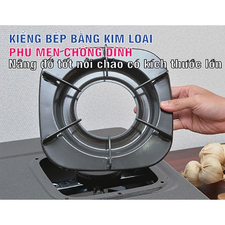 Bếp gas đôi Rinnai RV-370(GM)N mặt men – màu xám