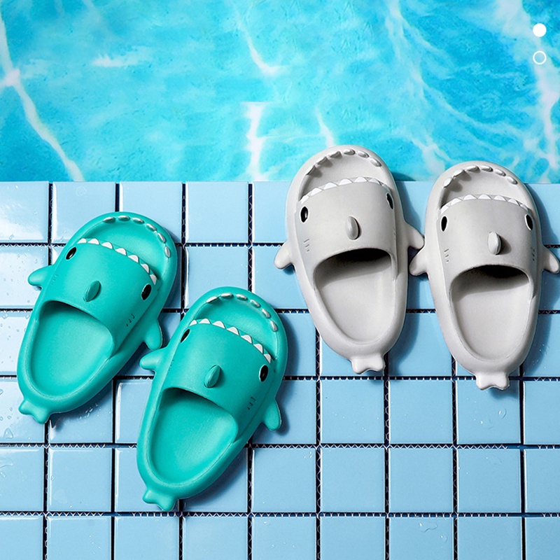 Dép Quai Ngang Hình Cá Mập Dễ Thương Cho Bé akku