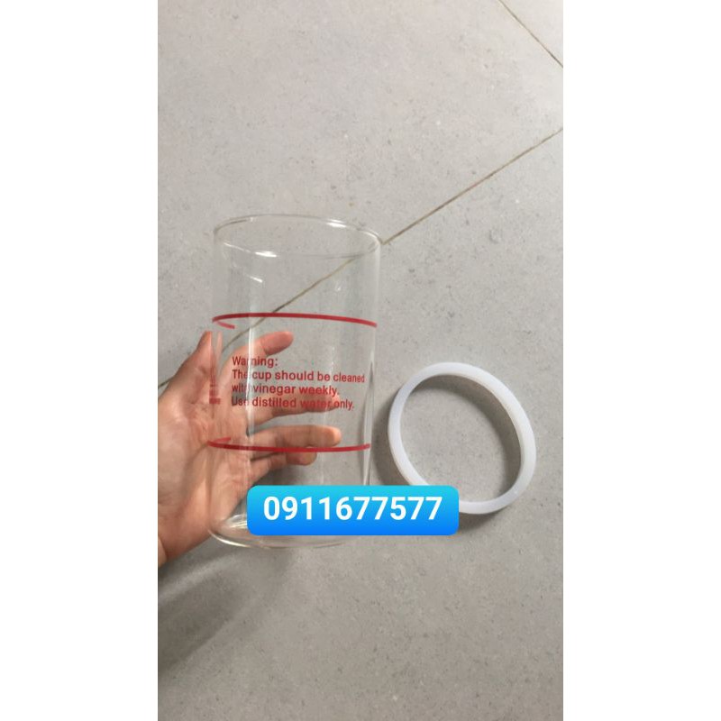 Bình thủy tinh máy xông 1 cần