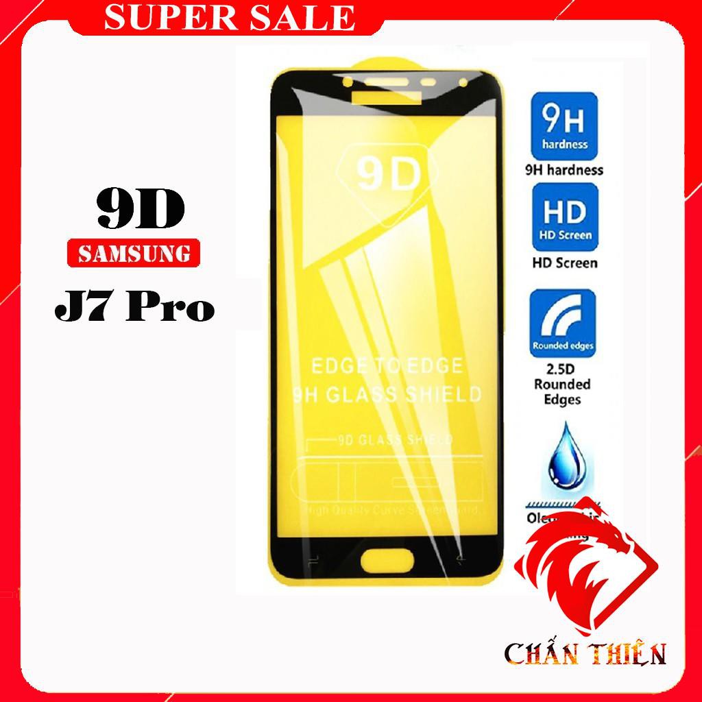 Kính Cường Lực SamSung 9D J7 Pro Full màn