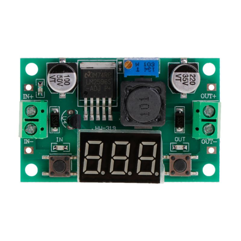 Mô Đun Hạ Áp LM2596 DC-DC Có Đèn Led