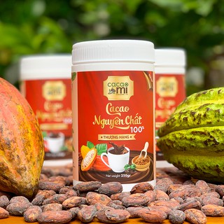 Bột Cacao CacaoMi Thượng Hạng hũ 250G