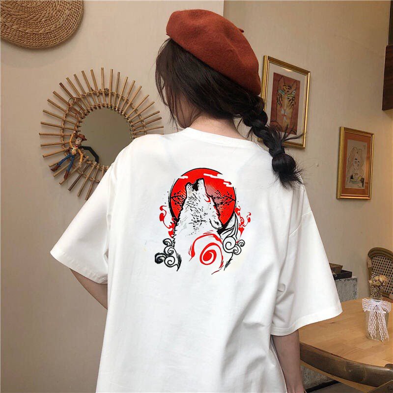 Áo thun form rộng tay lỡ Nhật Bản đẹp độc lạ vải dày mịn 2020T2318