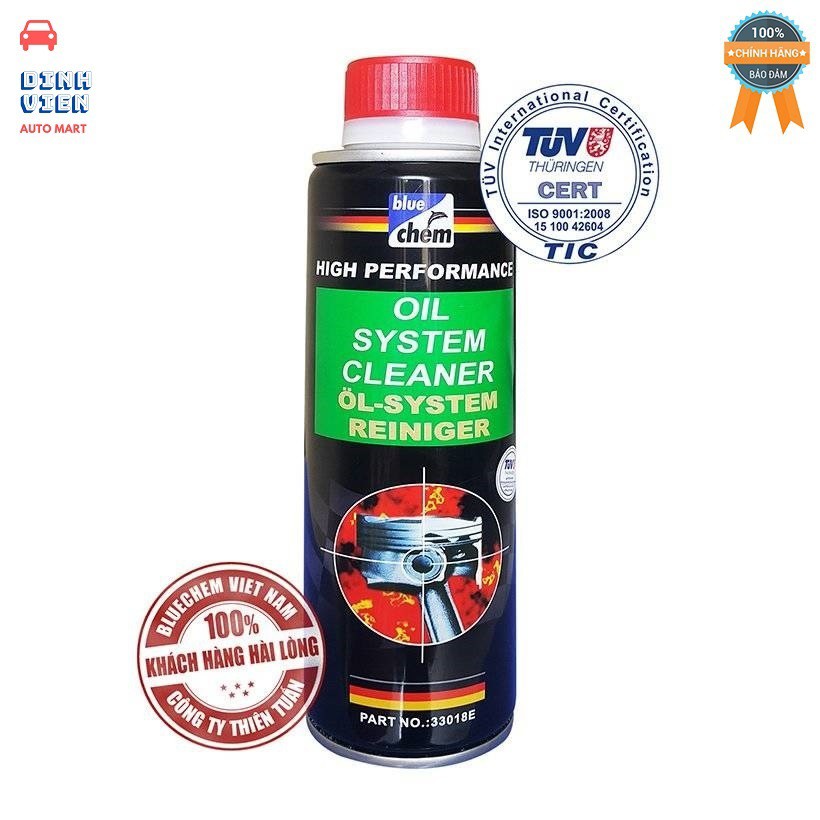 { SIÊU SÚC RỬA ĐỘNG CƠ } Chai dung dịch Bluechem Oil System Cleaner 250ml cho động cơ sạch sẽ ,giảm thiểu ma sát.