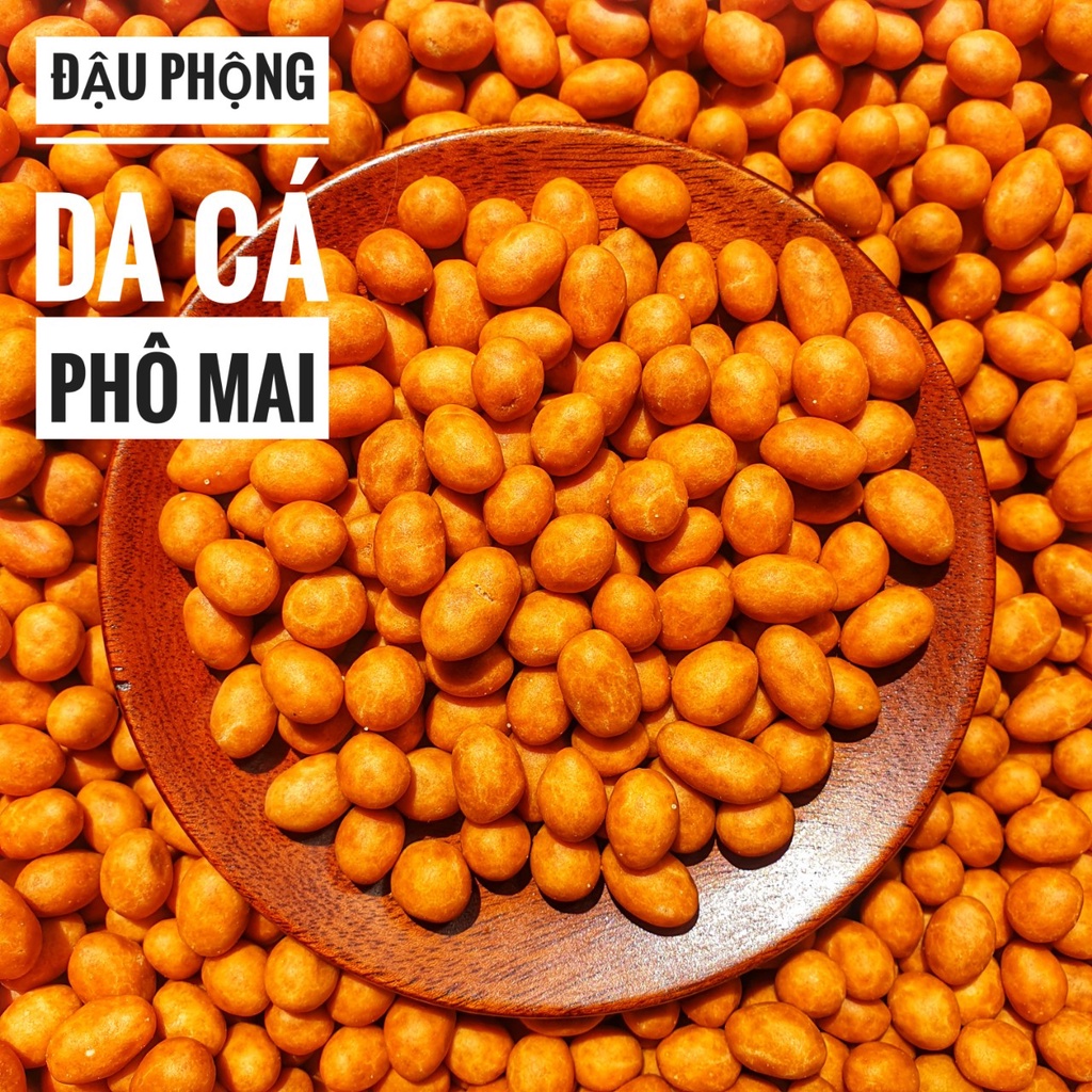 Đậu Phộng Da Cá Vị Phô Mai - Lon 180Gr