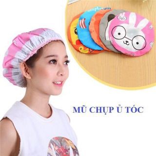 Mũ chụp ủ tóc khi tắm