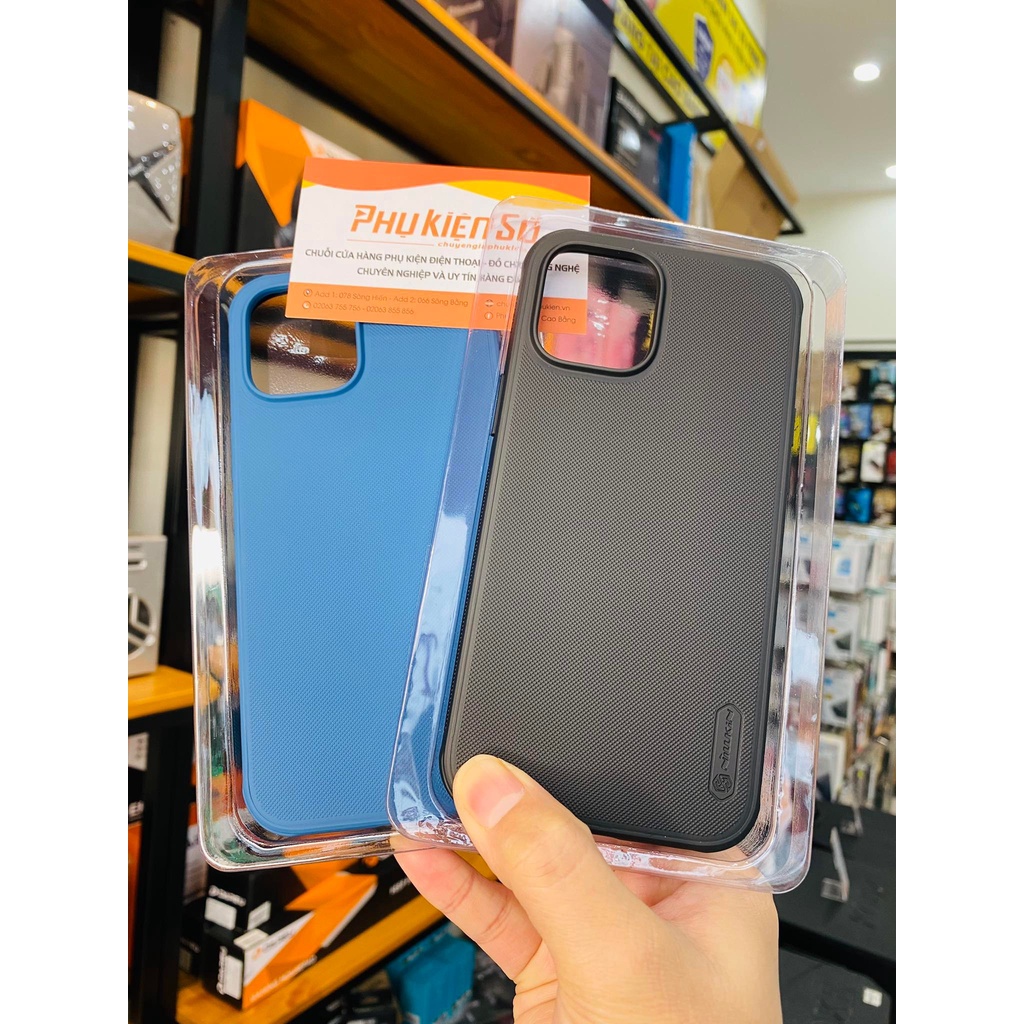 Ốp Lưng Nilkin Cacbon Chống Bụi Bẩn & Va Đập Dành Cho iPhone 12/12Pro Và iPhone 12Pro Max